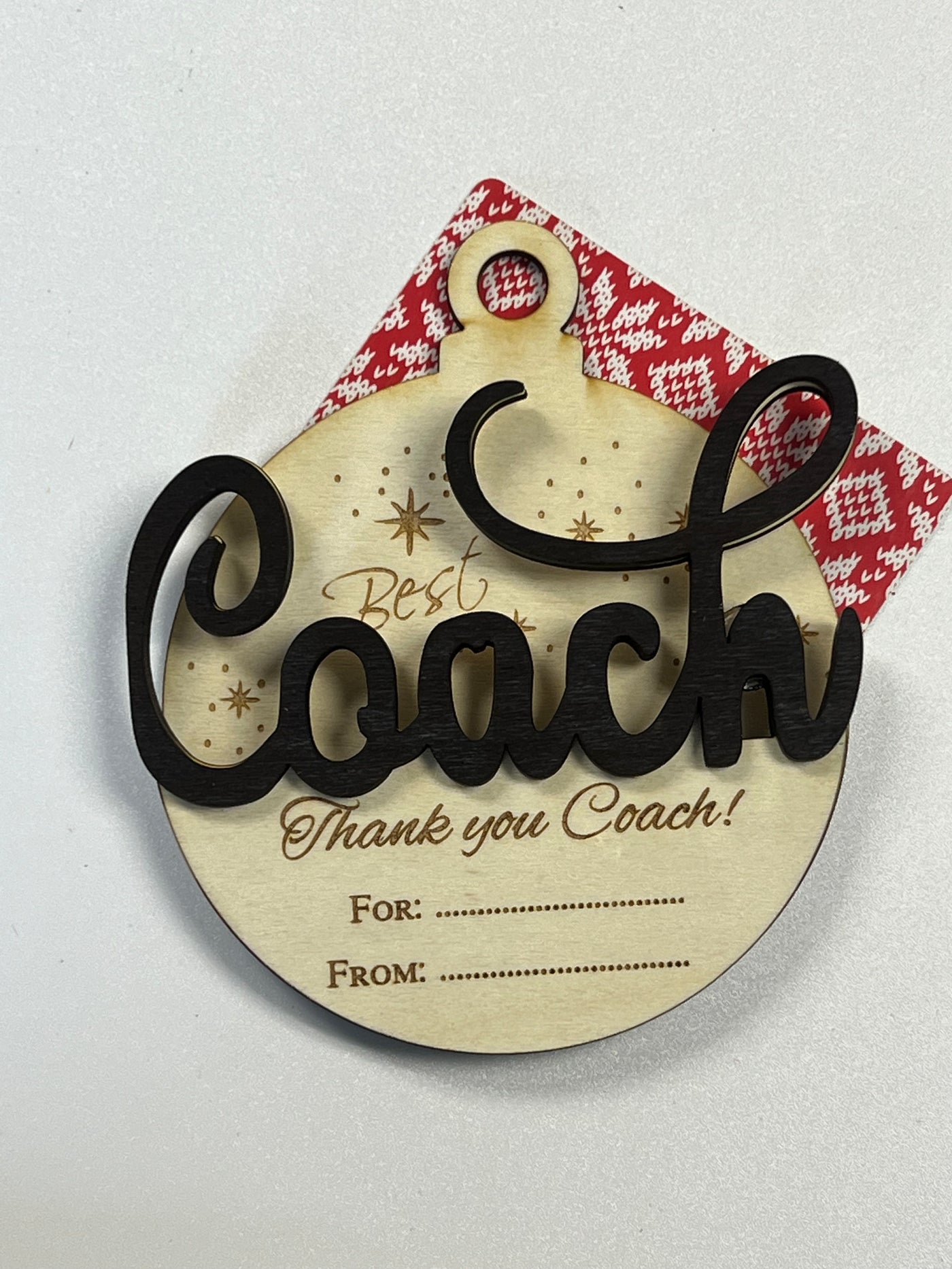 Coach Gift Card Holder , Make it Personal ADD Custom Engraving