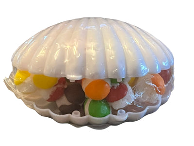 Seashell Party Favor filled with Freeze Dried Original Flavored Crunchies